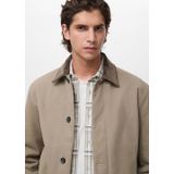 MANGO MAN Tussenjas 'Theon'  beige / aardetinten