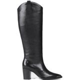 BRONX - Laarzen - Zwart - Glad Leer - Hoge Hak