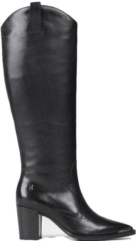 BRONX - Laarzen - Zwart - Glad Leer - Hoge Hak