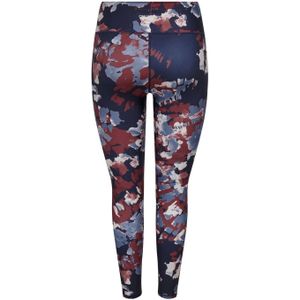 ONLY PLAY sportlegging ONPJAM donkerblauw/lichtblauw/rood