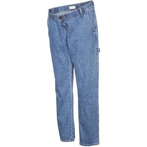 MAMALICIOUS zwangerschaps straight jeans MLKYOTO medium blue denim