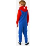 OppoSuits onesie Mario blauw/rood