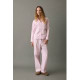 MANGO TEEN pyjamaset lichtroze met strepen
