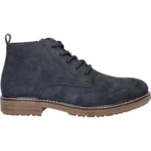 Rieker suède veterboots donkerblauw