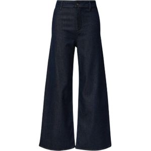 comma high waist wide leg jeans dark blue