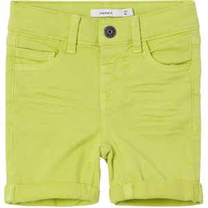 NAME IT MINI regular fit casual short NMMSILAS limegeel