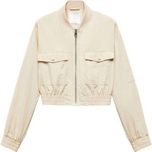 Mango bomberjack beige