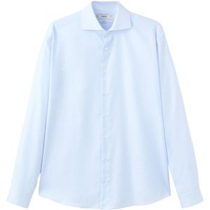 Mango Man Slim casual overhemd lichtblauw