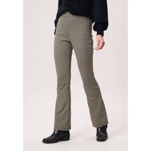 Miss Etam flared high waist casual broek zwart