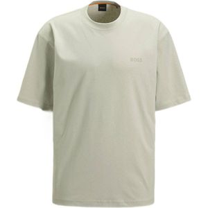 BOSS T-shirt TeRelaxboss met logo light beige
