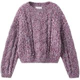 Mango Kids gebreide trui paars