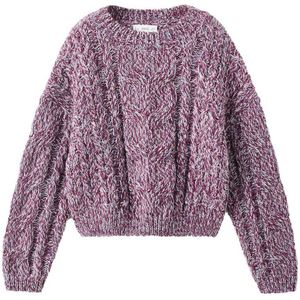 Mango Kids gebreide trui paars