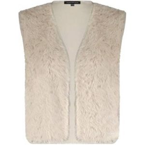 Tramontana gilet bruin met glitter
