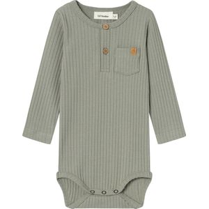 LIL' ATELIER BABY romper NBMDIMO groen