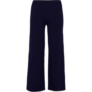 YOEK straight fit broek donkerblauw