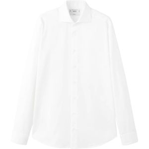 Mango Man Slim zakelijk overhemd wit