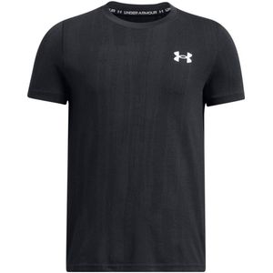 Under Armour sportshirt zwart/wit