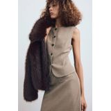 Mango gilet beige