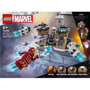 LEGO Super Heroes Marvel Iron Man & Iron Legion vs. Hydra soldaat Avengers Set voor Jonge Superhelden 76288 Super Heroes Marvel