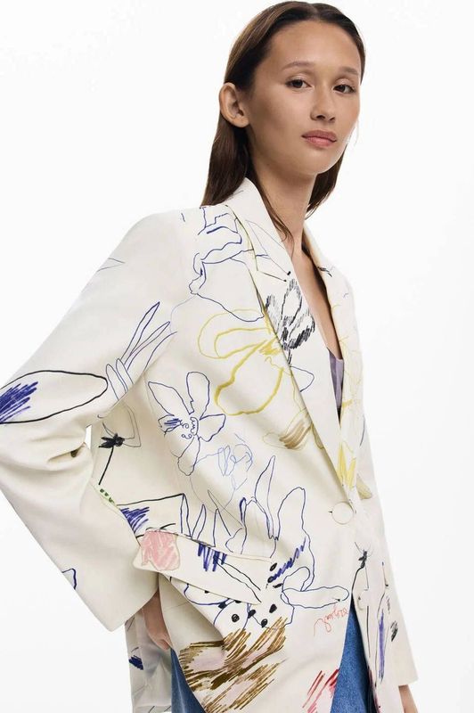 Desigual - Artistieke Stijl - Damesjas - Wit
