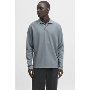 Jack & Jones - ESSENTIALS - Polo - Grijsblauw - Lange Mouwen