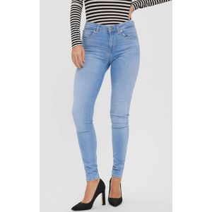 VERO MODA slim fit jeans VMLUX light blue denim