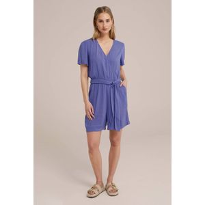 WE Fashion playsuit blauw/paars