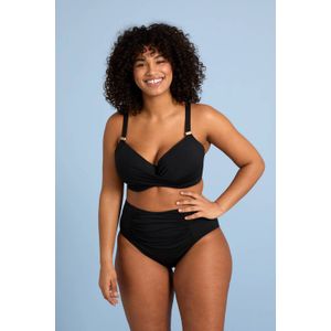 BEACHWAVE Curve voorgevormde beugel bikinitop zwart