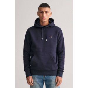 GANT hoodie Shield met logo evening blue