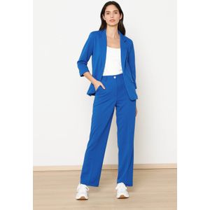 LOLALIZA straight regular waist pantalon blauw