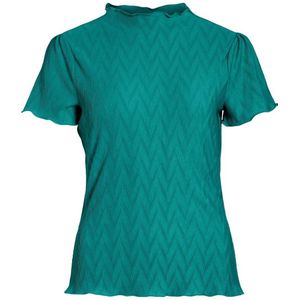 VILA T-shirt VIPLISEA turquoise