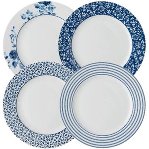 Laura Ashley ontbijtbord (Ø20 cm) (set van 4)