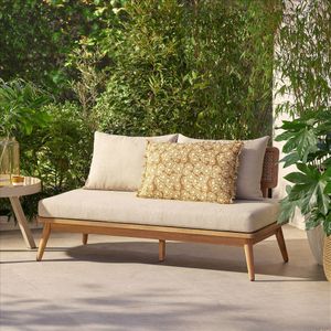 NOUS Garden loungebank Bianco