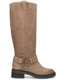 Sacha Suède Bikerboots Beige