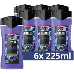 Axe Fine Fragrance Collection Blue Lavender douchegel - 6 x 225 ml