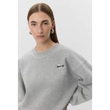 Sofie Schnoor sweater met backprint grijs