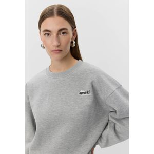 Sofie Schnoor sweater met backprint grijs