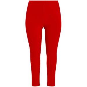 Yoek Loretta's Favourites slim fit broek van travelstof DOLCE rood