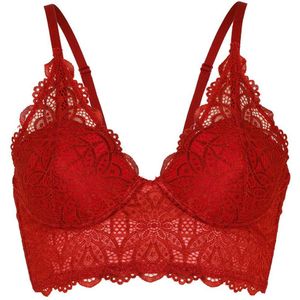 Maidenform Pure Comfort voorgevormde bh zonder beugel rood