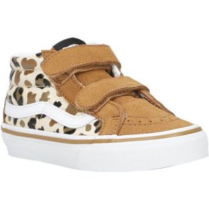 VANS SK8-Mid Reissue Leopard Glitter sneakers camel/ecru/bruin