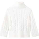 Mango Kids gebreide trui wit