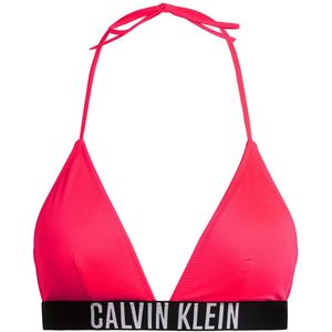 Calvin Klein voorgevormde triangel bikinitop rood