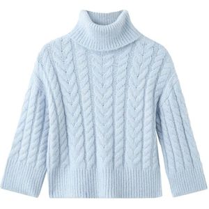 Mango Kids gebreide trui lichtblauw