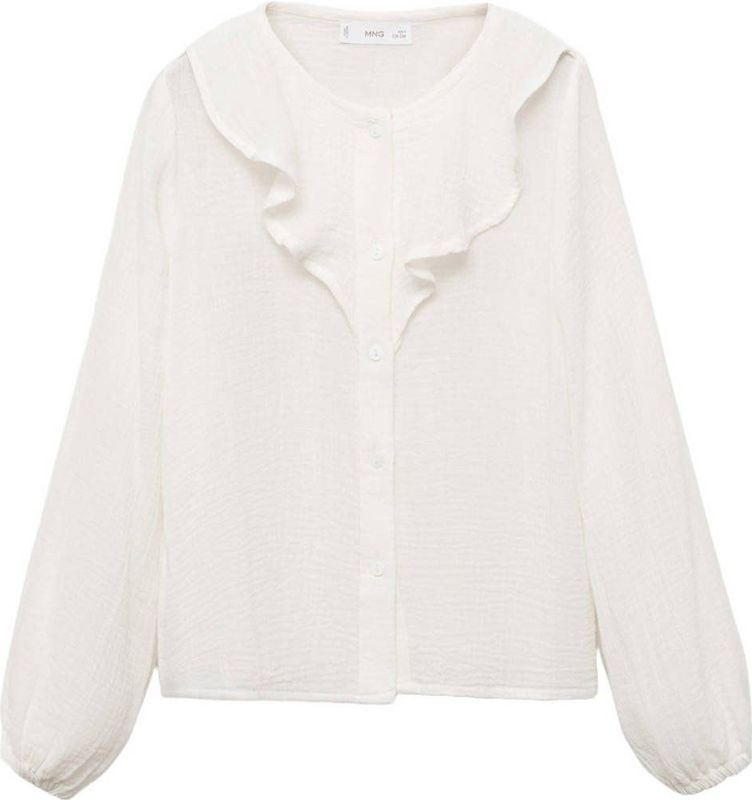 Mango Kids - Blouse - Zacht Katoen - Lange Mouwen