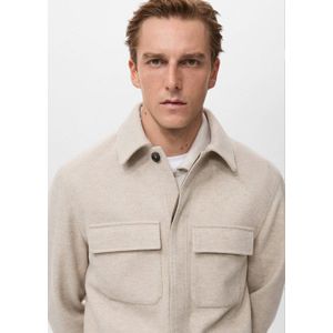 Mango Man overshirt beige