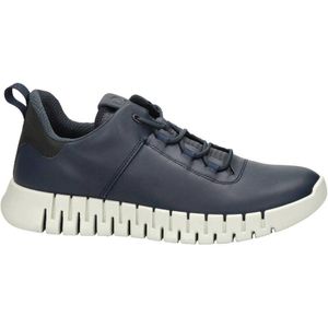 Ecco Gruuv M nubuck sneakers donkerblauw