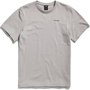 G-Star RAW slim fit T-shirt met logo grijs