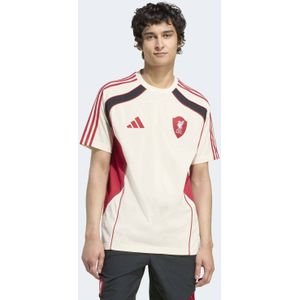 adidas - Liverpool Urban Purist - T-shirt - Gebroken Wit Rood Zwart