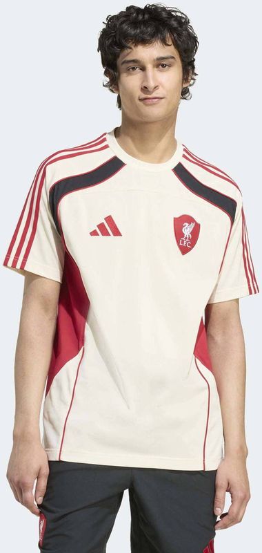 adidas - Liverpool Urban Purist - T-shirt - Gebroken Wit Rood Zwart