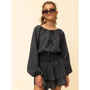 LOOXS 10sixteen strokenrok antraciet